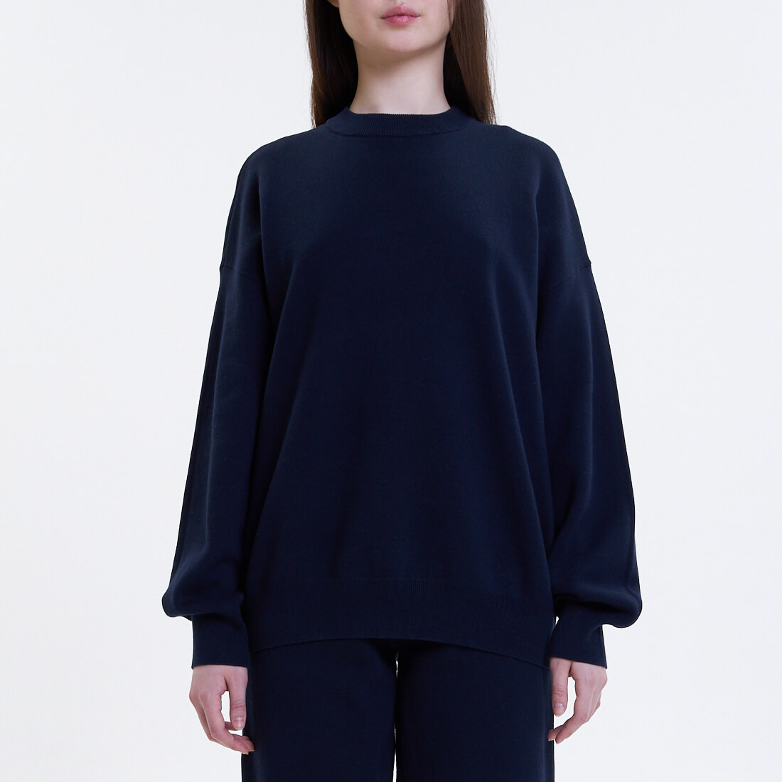 

Джемперы COCOS, Тёмно-синий джемпер-свитшот COCOS