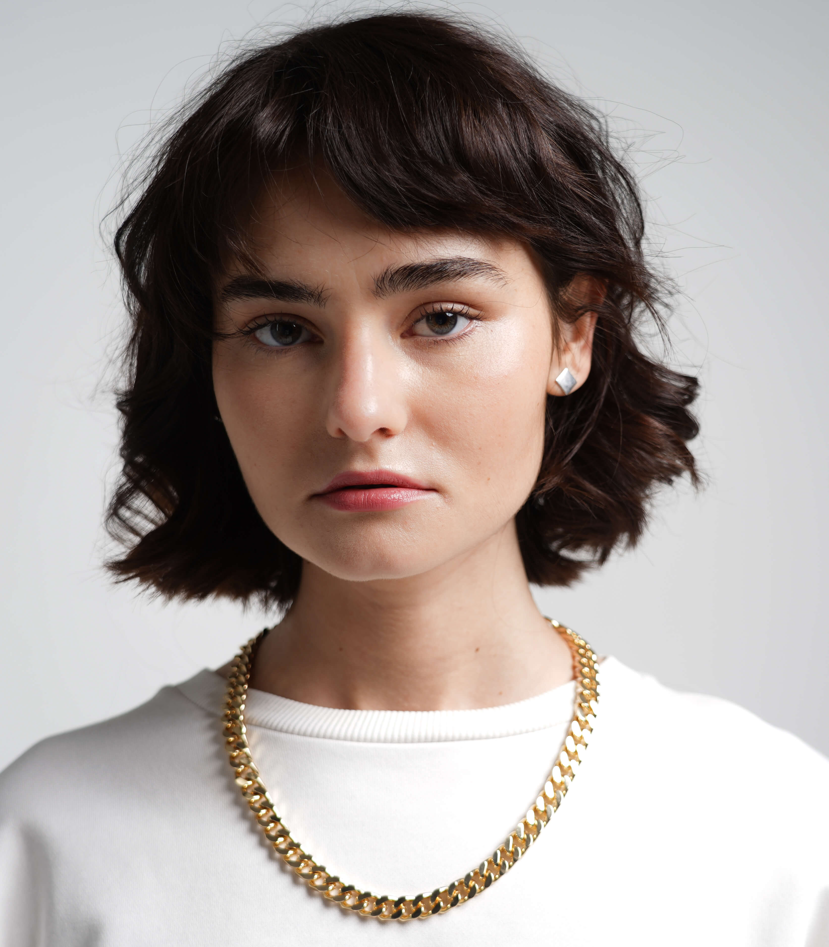 

Цепи и подвески Dashkova.Jewelry, Золотистая цепь-колье с кольцами Dashkova.Jewelry