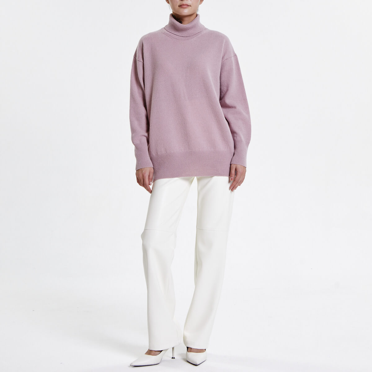 

Водолазки BonnyWool, Коричневая объёмная водолазка BonnyWool