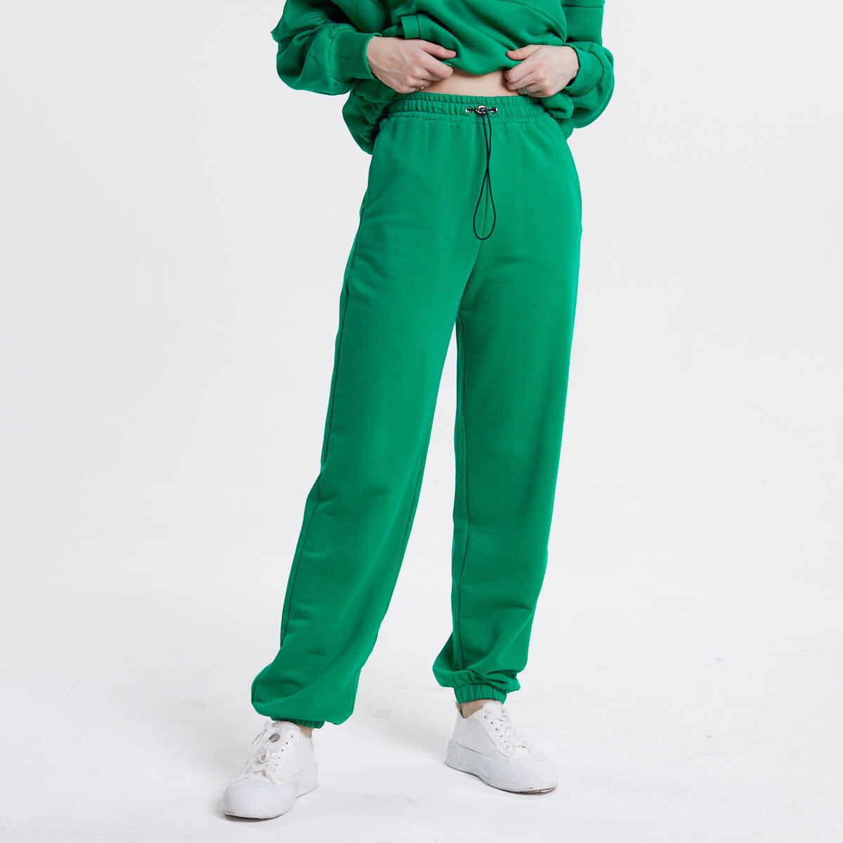 

Джоггеры TOPTOP, Зелёные джоггеры с кулиской TOPTOP