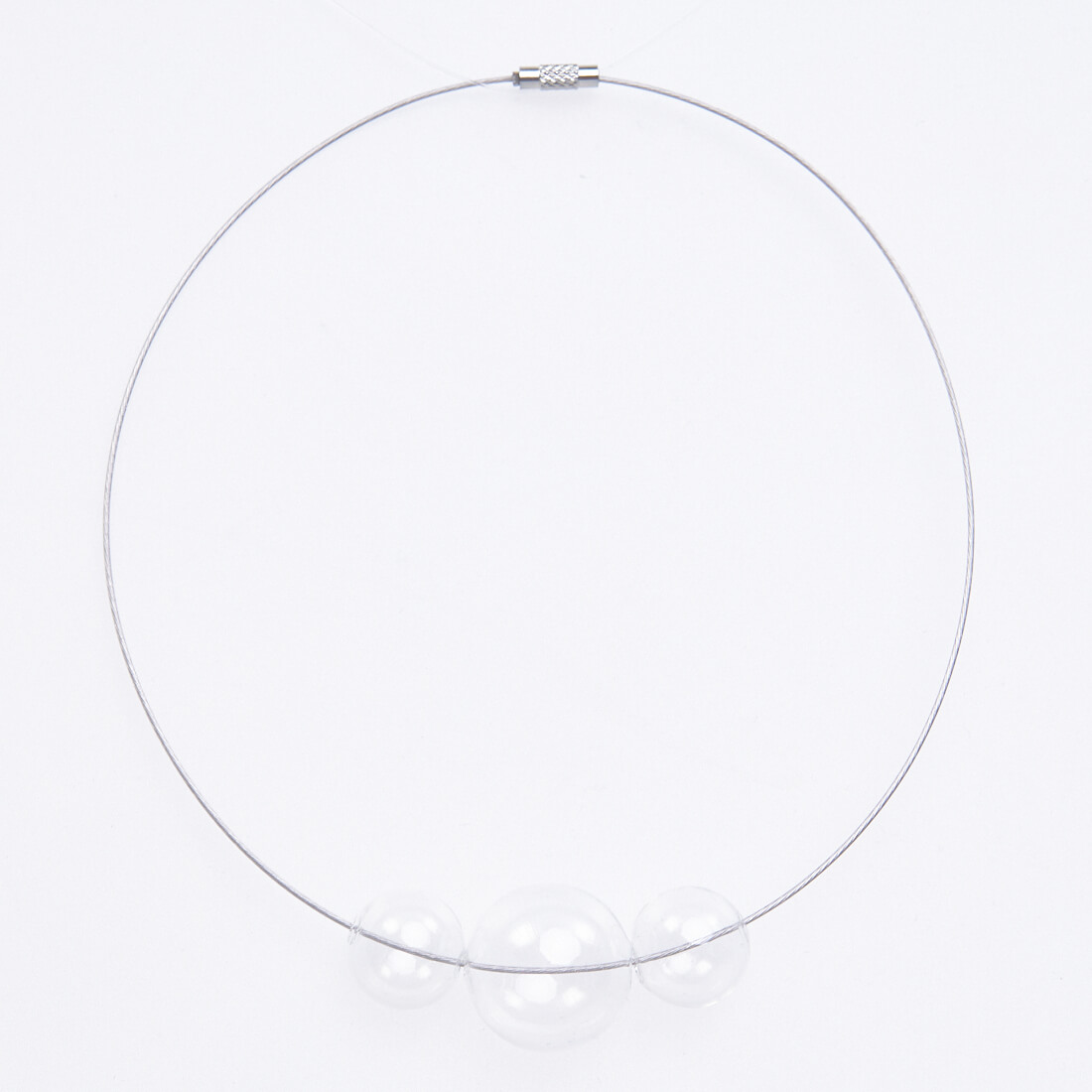 

Колье и бусы Dashkova.Jewelry, Колье с прозрачными бусинами Dashkova.Jewelry