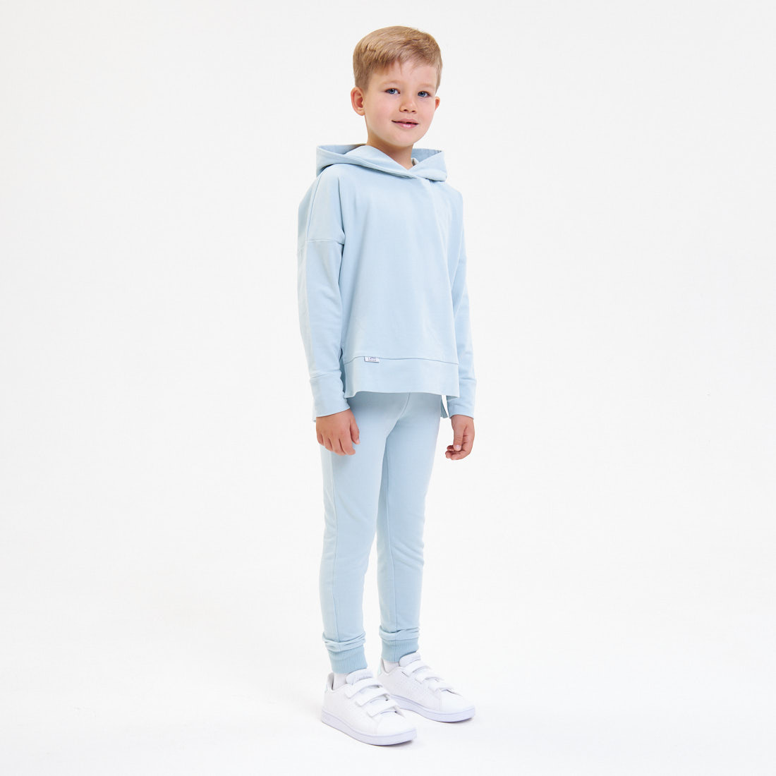 

Костюмы Latte kids wear, Голубой костюм с толстовкой Latte kids wear