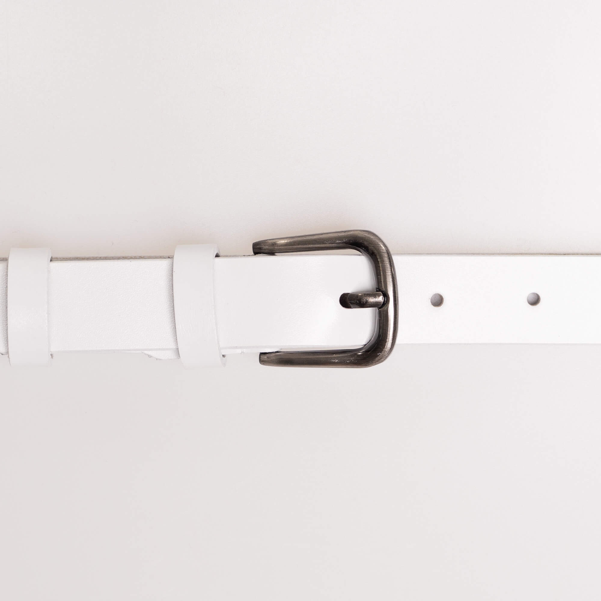 

Ремни One Week, Белый тонкий ремень One Week