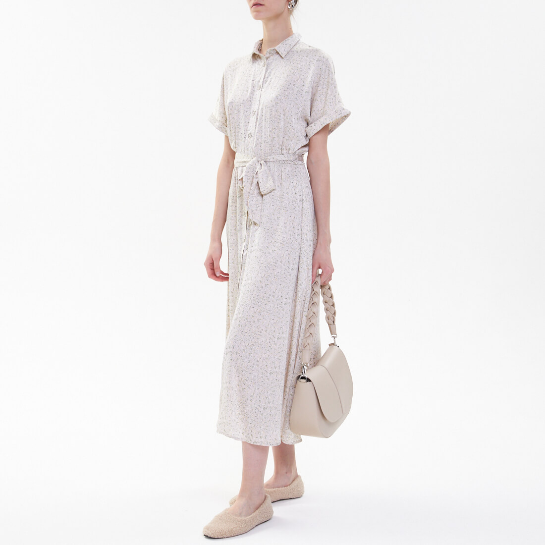 

Платья-рубашки Braude, Мятное платье-рубашка Braude