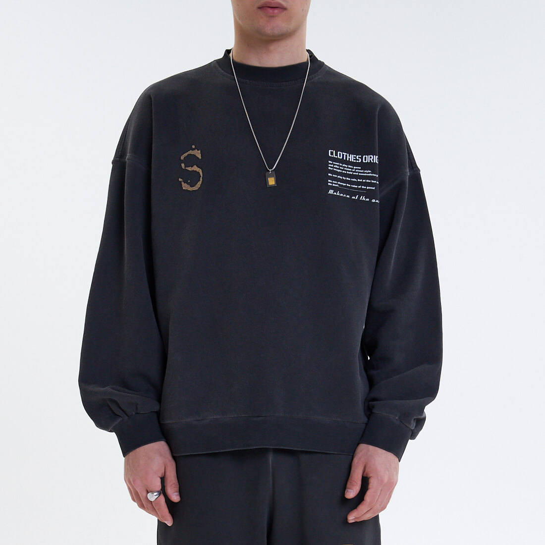 

Свитшоты Scandalis, Чёрный свитшот "Молот" Scandalis